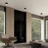 Nowoczesna oprawa sufitowa natynkowa tuba spot sufitowy aluminium czarny KENDAL LP-6331/1SM GX53 BK Light Prestige
